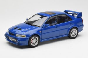 Mitsubishi Lancer EVO VI Zils RHD AUTOart 1:18 77151 Metāls