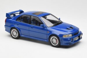 Mitsubishi Lancer EVO VI Zils RHD AUTOart 1:18 77151 Metāls — attēls 6 no 8