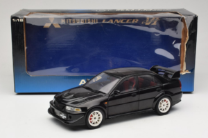 Mitsubishi Lancer Evo VI Tommi Makinen Edition Melns AUTOart 1:18 77158 Metāls — attēls 8 no 8