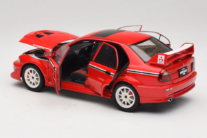 Mitsubishi Lancer Evo VI Tommi Makinen Edition Sarkans AUTOart 1:18 77156 Metāls — attēls 5 no 8