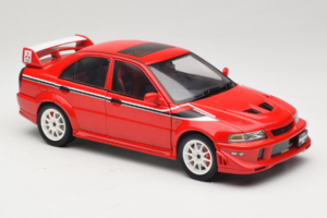 Mitsubishi Lancer Evo VI Tommi Makinen Edition Sarkans AUTOart 1:18 77156 Metāls — attēls 6 no 8