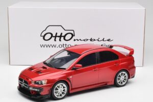 Mitsubishi Lancer Evo X FQ 400 Sarkans Otto 1:18 OT1084 Sveķi — attēls 6 no 6