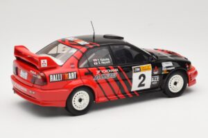 Mitsubishi Lancer Evolution VI #2 Y. Kataoka / S. Hayashi Winner Rally Canberra 1999 AUTOart 1:18 89942 Metāls — attēls 3 no 8