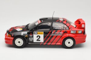 Mitsubishi Lancer Evolution VI #2 Y. Kataoka / S. Hayashi Winner Rally Canberra 1999 AUTOart 1:18 89942 Metāls — attēls 4 no 8