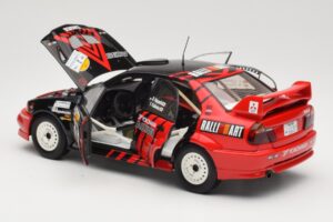 Mitsubishi Lancer Evolution VI #2 Y. Kataoka / S. Hayashi Winner Rally Canberra 1999 AUTOart 1:18 89942 Metāls — attēls 5 no 8