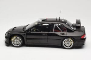 Mitsubishi Lancer Evolution WRC Plain Body Melns AUTOart 1:18 80528 Metāls — attēls 4 no 8
