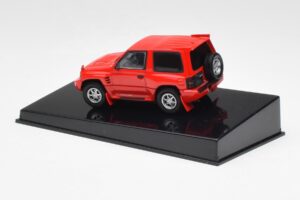 Mitsubishi Pajero Evo Sarkans AUTOart 1:43 57203 Metāls — attēls 3 no 4
