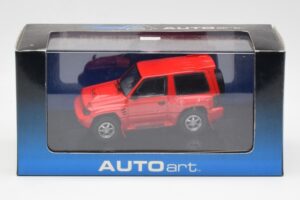 Mitsubishi Pajero Evo Sarkans AUTOart 1:43 57203 Metāls — attēls 4 no 4