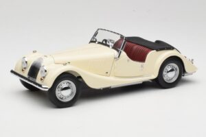 Morgan 4/4 Series II Balts Kyosho 1:18 08111W Metāls