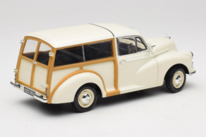 Morris Minor Traveller Balts Minichamps 1:18 150137010 Metāls — attēls 3 no 9