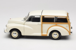 Morris Minor Traveller Balts Minichamps 1:18 150137010 Metāls — attēls 4 no 9