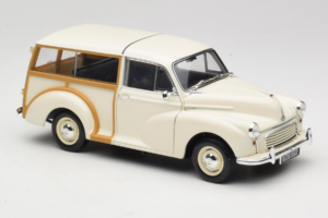 Morris Minor Traveller Balts Minichamps 1:18 150137010 Metāls — attēls 6 no 9