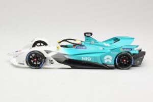NIO 004 Team NIO #16 O. Turvey Formula E Season 5 2019 Minichamps 1:18 114180016 Metāls — attēls 3 no 6