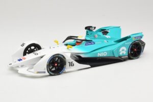 NIO 004 Team NIO #16 O. Turvey Formula E Season 5 2019 Minichamps 1:18 114180016 Metāls