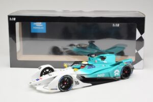 NIO 004 Team NIO #16 O. Turvey Formula E Season 5 2019 Minichamps 1:18 114180016 Metāls — attēls 6 no 6