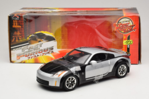 Nissan 350Z Fast & Furious Tokyo Drift Joyride 1:18 53608A Metāls — attēls 6 no 6