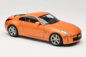 Nissan 350Z Z33 Sunset Orange AUTOart 1:18 77312 Metāls — attēls 6 no 8