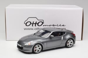 Nissan 370Z Z34 Gun Metallic Otto 1:18 OT465 Sveķi — attēls 6 no 6