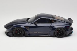 Nissan 400Z RZ34 Pandem Midnight Blue GT Spirit 1:18 GT494 Sveķi — attēls 3 no 6