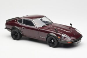Nissan Fairlady 240ZG Brūns Kyosho 1:18 08217M Metāls — attēls 6 no 8