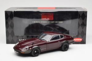 Nissan Fairlady 240ZG Brūns Kyosho 1:18 08217M Metāls — attēls 8 no 8