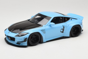 Nissan Fairlady Z RZ34 Pandem China Blue Black GT Spirit 1:18 GT943 Sveķi