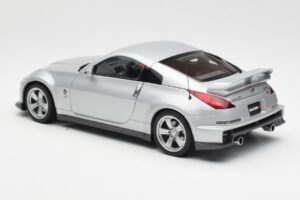 Nissan Fairlady Z Z34 NISMO Type 380RS Sudrabs AUTOart 1:18 77401 Metāls — attēls 7 no 8