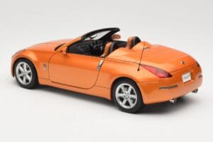 Nissan Fairlady Z Z33 Roadster Sunset Orange AUTOart 1:18 77377 Metāls — attēls 7 no 8