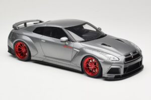 Nissan GT-R R35 Prior Design Pelēks GT Spirit 1:18 GT243 Sveķi — attēls 4 no 6