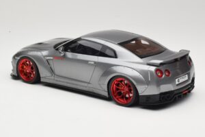 Nissan GT-R R35 Prior Design Pelēks GT Spirit 1:18 GT243 Sveķi — attēls 5 no 6