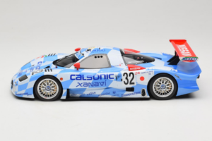 Nissan R390 GT1 #32 R. Calderari / J-D. Deletraz / B. Gachot Team Nissan 24 Hours of Le Mans 1998 GT Spirit 1:18 GT529 Sveķi — attēls 3 no 6