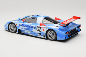 Nissan R390 GT1 #32 R. Calderari / J-D. Deletraz / B. Gachot Team Nissan 24 Hours of Le Mans 1998 GT Spirit 1:18 GT529 Sveķi — attēls 5 no 6