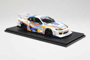 Nissan Silvia S15 LB-Super Silhouette #555 Formula Drift Japan 2023 TopSpeed 1:18 TS0586 Sveķi — attēls 4 no 6
