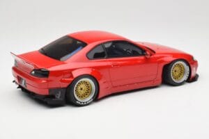 Nissan Silvia S15 Rocket Bunny Burning Red Otto 1:18 OT1115 Sveķi — attēls 2 no 6