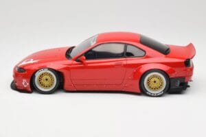 Nissan Silvia S15 Rocket Bunny Burning Red Otto 1:18 OT1115 Sveķi — attēls 3 no 6