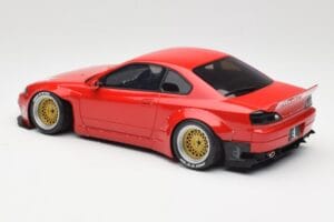 Nissan Silvia S15 Rocket Bunny Burning Red Otto 1:18 OT1115 Sveķi — attēls 5 no 6