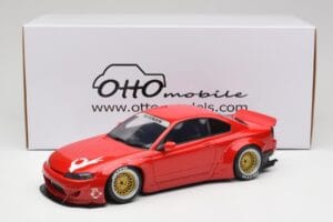 Nissan Silvia S15 Rocket Bunny Burning Red Otto 1:18 OT1115 Sveķi — attēls 6 no 6
