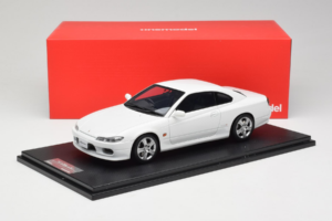 Nissan Silvia S15 Spec-S Balts Cracked Plexi One Model 1:18 REMC034 Metāls — attēls 7 no 7