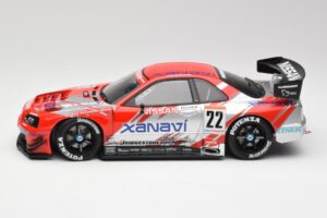 Nissan Skyline GT-R #22 M. Krumm / S. Motoyama Xanavi Nismo JGTC 2002 AUTOart 1:18 80277 Metāls — attēls 3 no 6