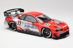 Nissan Skyline GT-R #22 M. Krumm / S. Motoyama Xanavi Nismo JGTC 2002 AUTOart 1:18 80277 Metāls — attēls 4 no 6