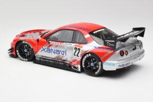 Nissan Skyline GT-R #22 M. Krumm / S. Motoyama Xanavi Nismo JGTC 2002 AUTOart 1:18 80277 Metāls — attēls 5 no 6