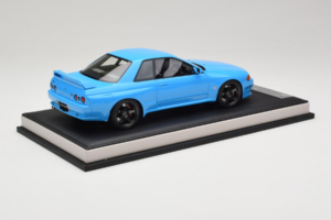 Nissan Skyline GT-R R32 Customized Version Zils MotorHelix 1:18 MH029CB Sveķi — attēls 3 no 7