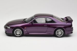 Nissan Skyline GT-R R33 V-Spec Midnight Purple Otto 1:18 OT1138 Sveķi — attēls 3 no 6