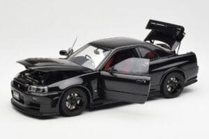 Nissan Skyline GT-R R34 NISMO Z-Tune Melns AUTOart 1:18 77355 Metāls — attēls 2 no 8