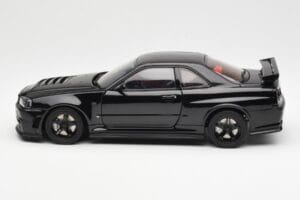 Nissan Skyline GT-R R34 NISMO Z-Tune Melns AUTOart 1:18 77355 Metāls — attēls 4 no 8