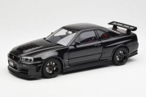 Nissan Skyline GT-R R34 NISMO Z-Tune Melns AUTOart 1:18 77355 Metāls