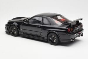 Nissan Skyline GT-R R34 NISMO Z-Tune Melns AUTOart 1:18 77355 Metāls — attēls 7 no 8