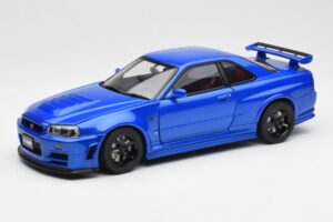 Nissan Skyline GT-R R34 NISMO Z-Tune Bayside Zils AUTOart 1:18 77354 Kompozīts
