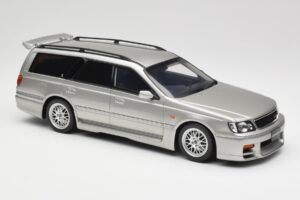 Nissan Stagea Autech WC34 260RS Sonic Silver Otto 1:18 OT471 Sveķi — attēls 4 no 6