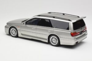 Nissan Stagea Autech WC34 260RS Sonic Silver Otto 1:18 OT471 Sveķi — attēls 5 no 6